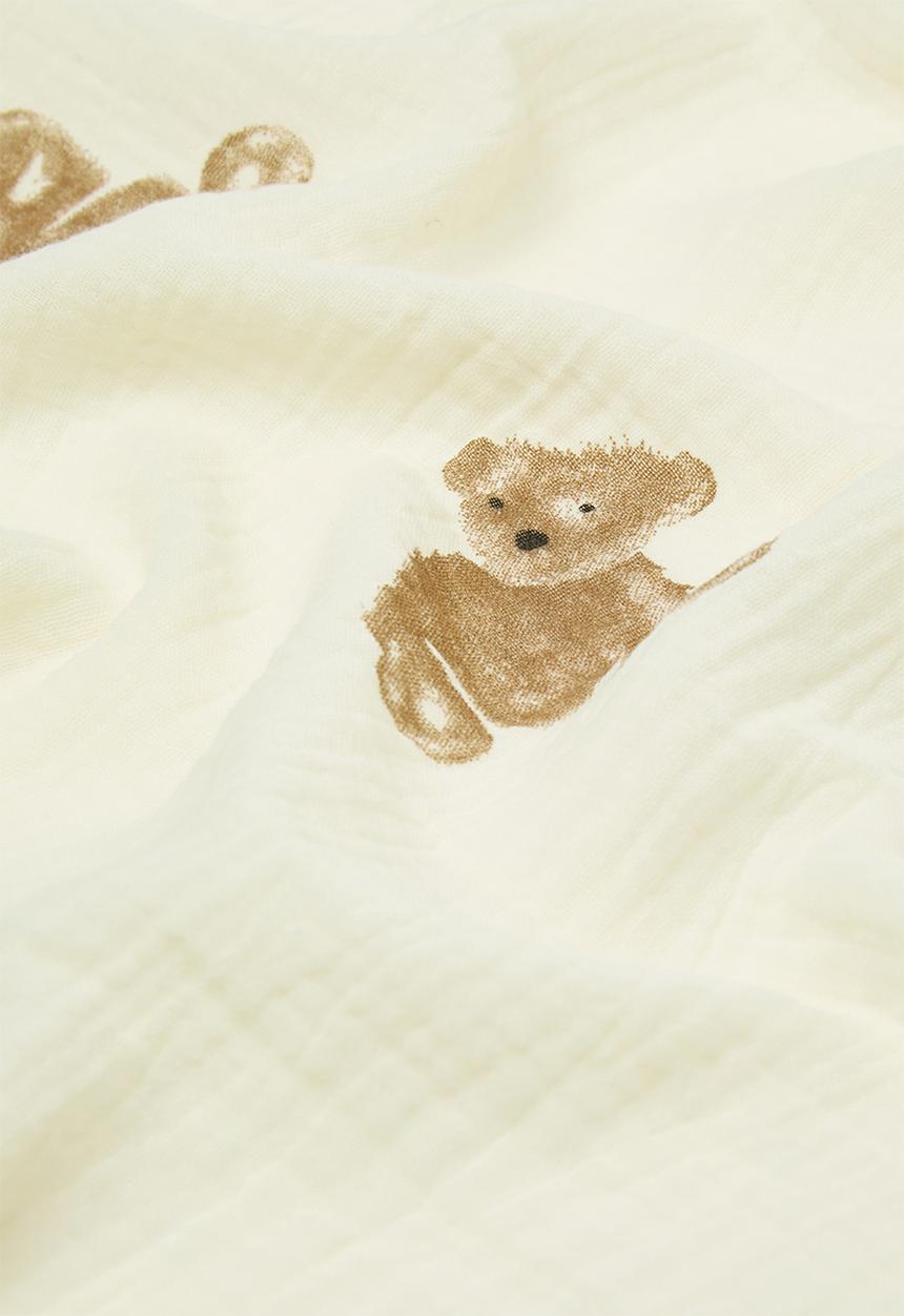 Pop Candy - Baby blanket - cream/bears
