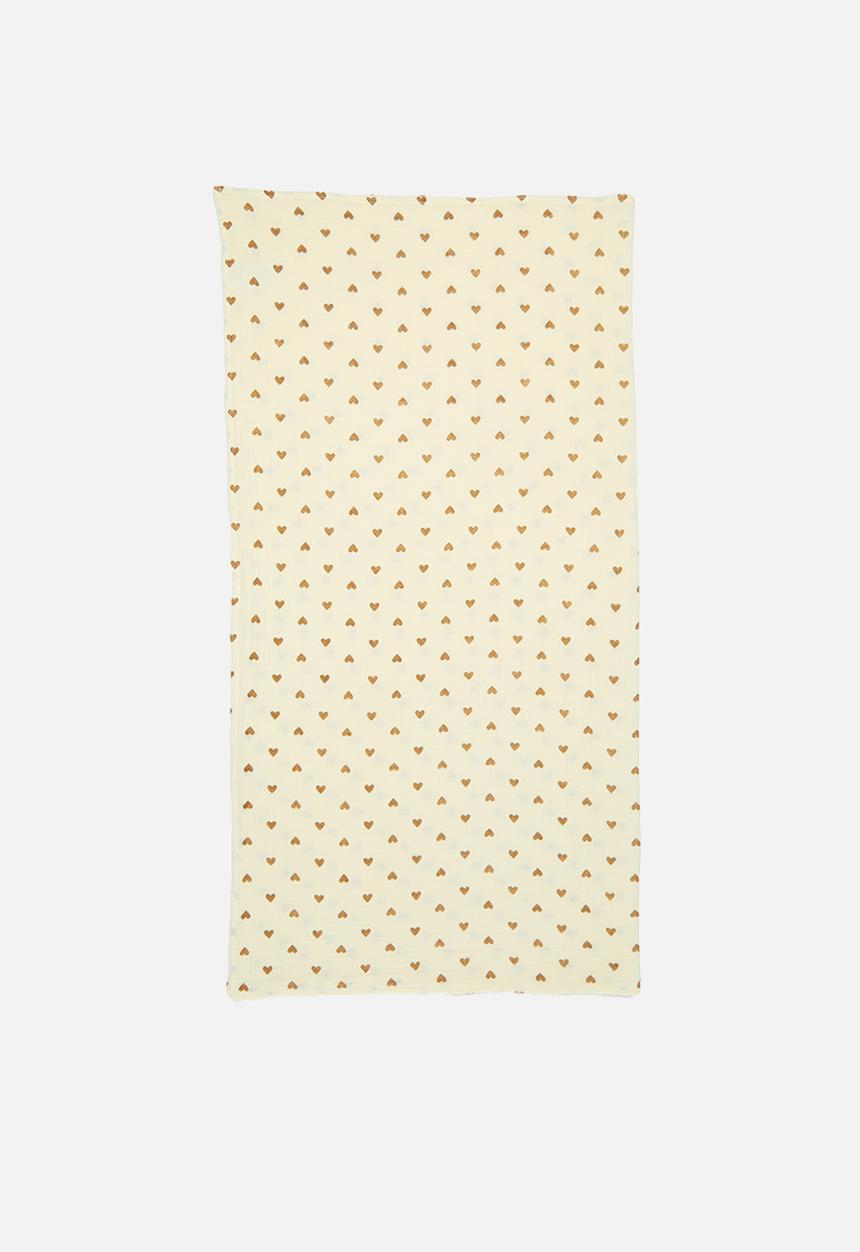 Pop Candy - Baby blanket - cream/hearts