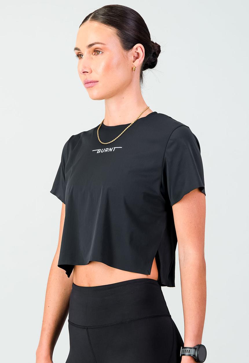 Burnt  - Women's Turboflow Pro Tee - Reflective