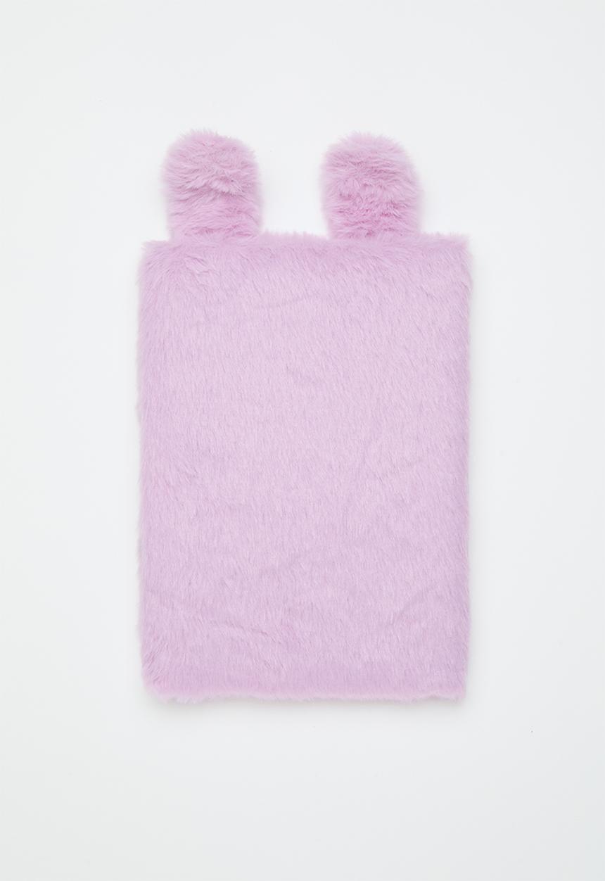 Pop Candy - Plush bunny notebook - purple