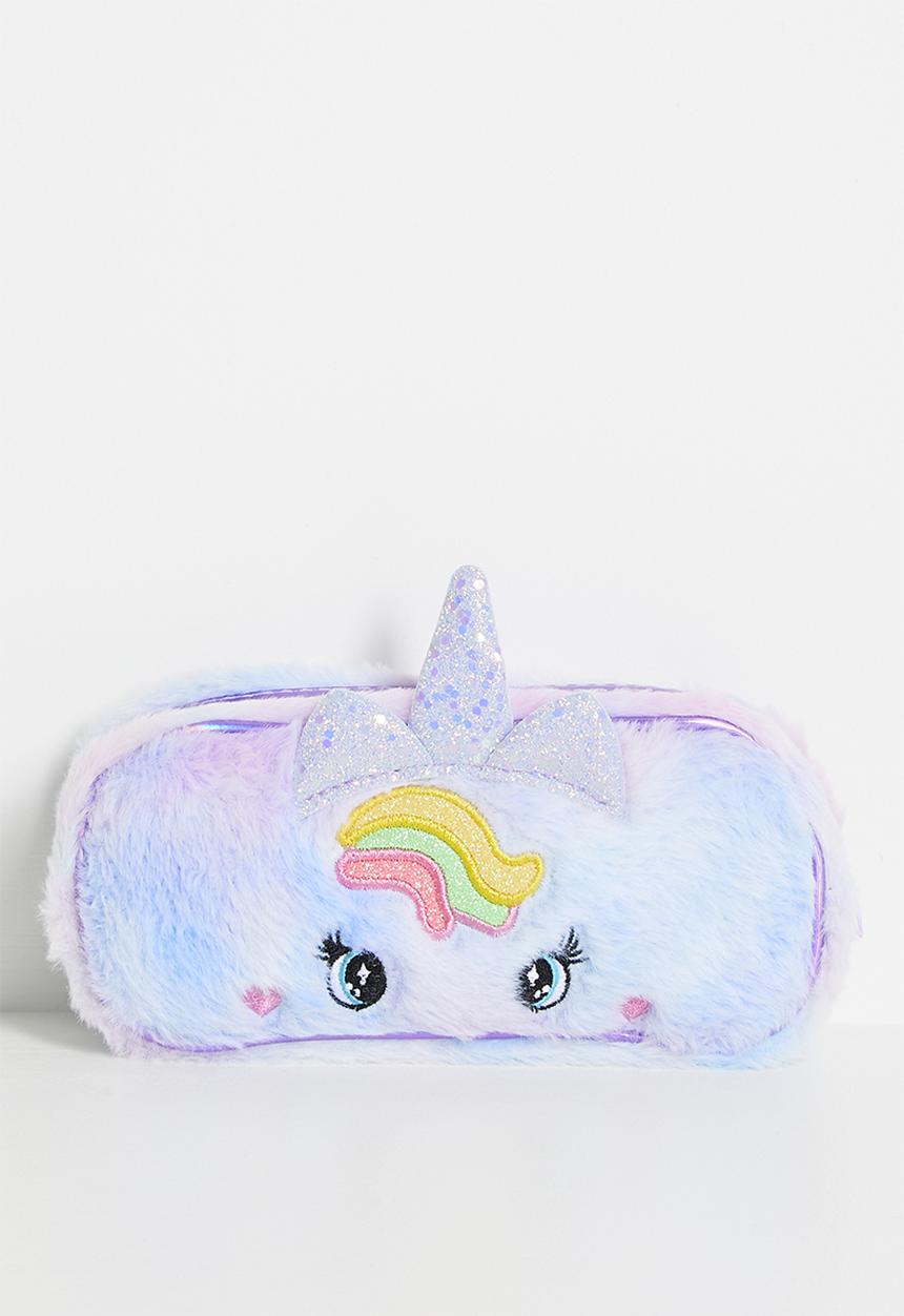 Pop Candy - Furry pencil bag - purple/unicorn