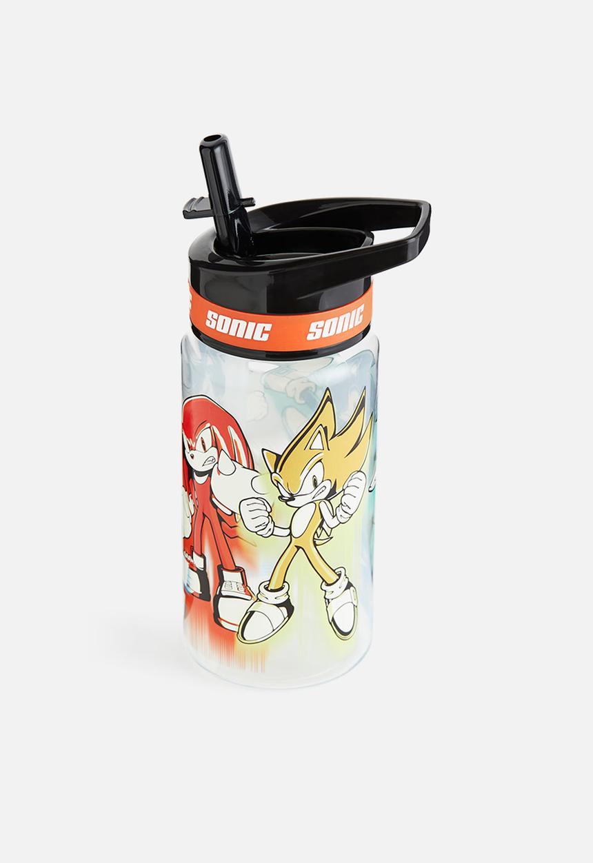 H&M - Printed water bottle - black sonic the hedgehog
