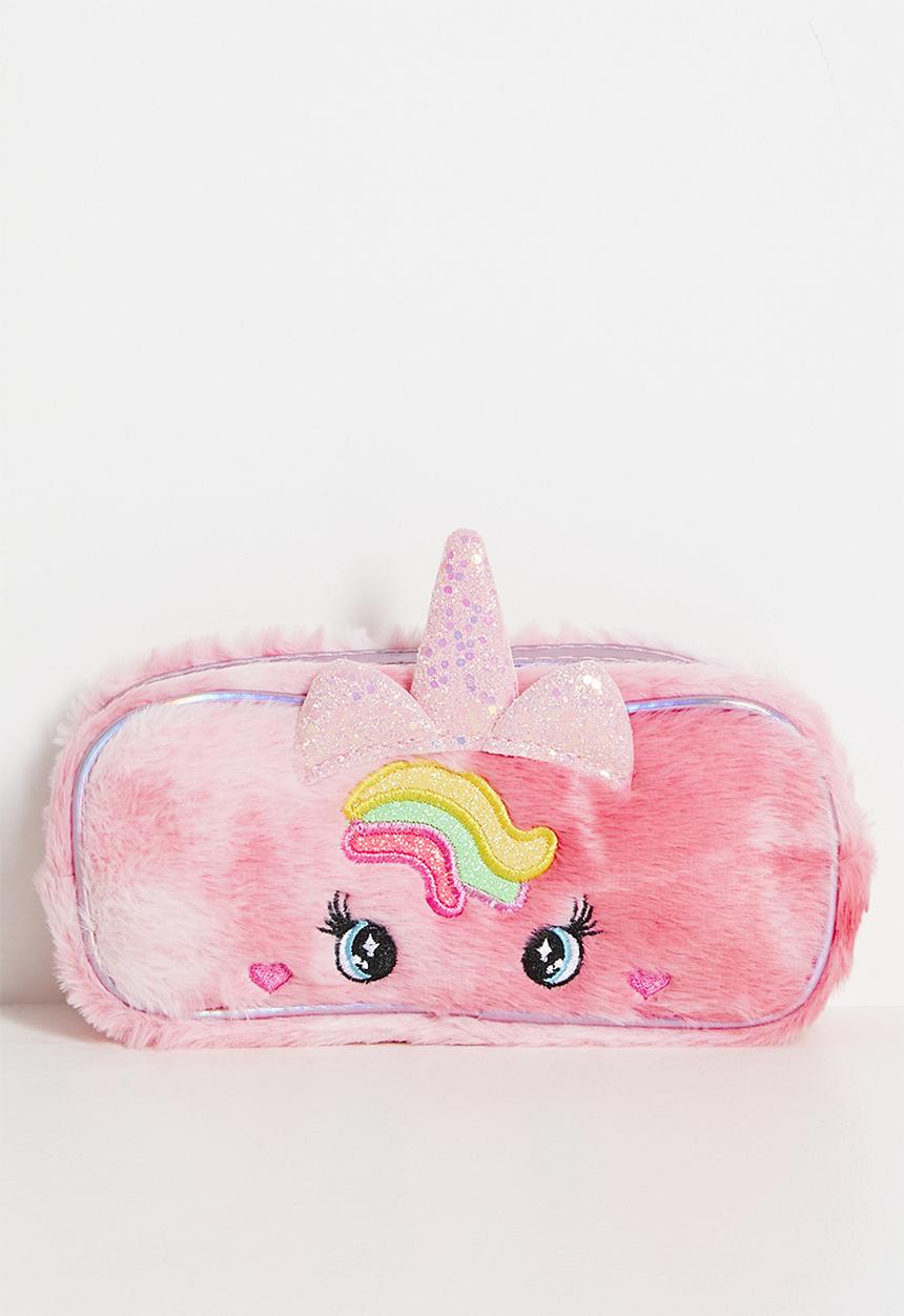 Pop Candy - Furry pencil bag - pink/unicorn