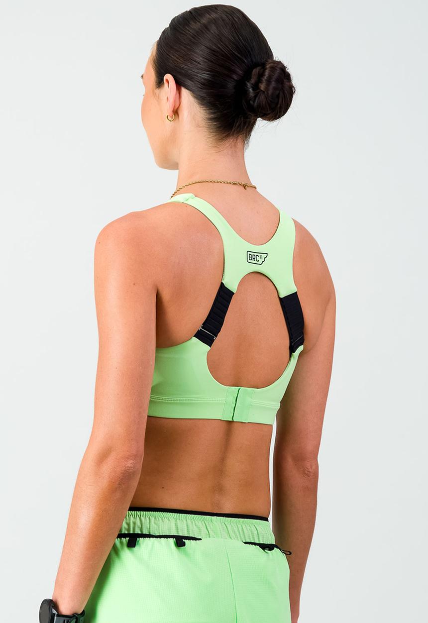Burnt  - Pulse Sports Bra - Mint