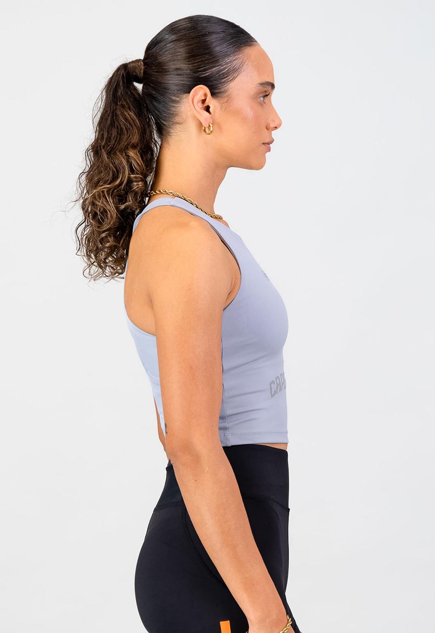 Burnt  - Speedracer CPT Supportive Tank - Grey