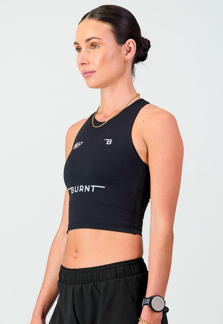 Burnt  - Speedracer Supportive Tank - Reflective