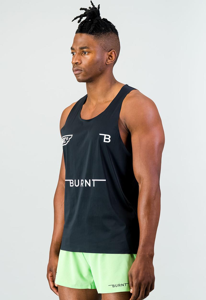 Burnt  - Men's Turboflow Pro Tank - Reflective