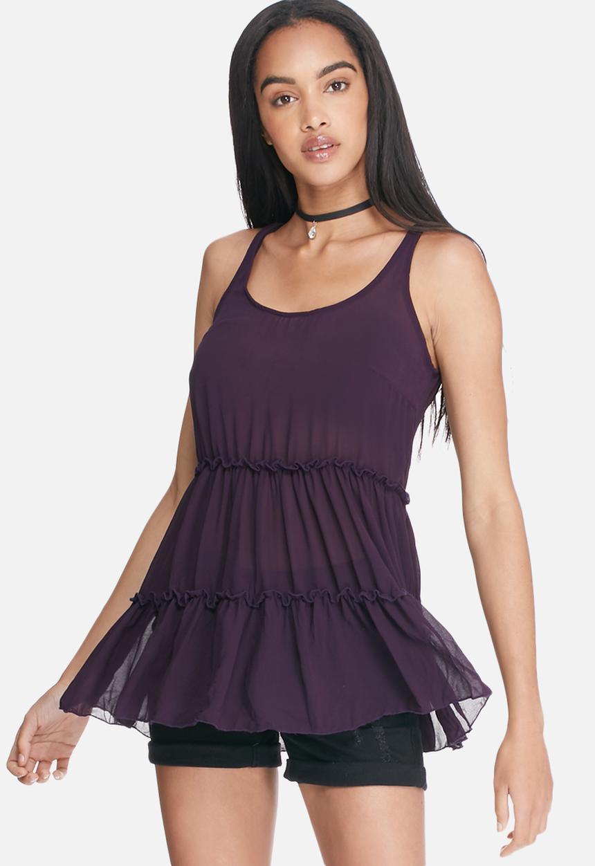 dailyfriday - Tiered sleeveless top