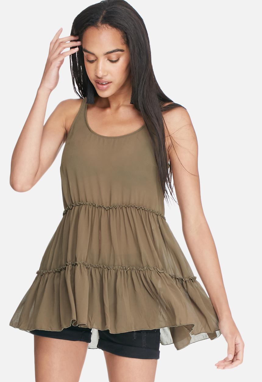 dailyfriday - Tiered sleeveless top