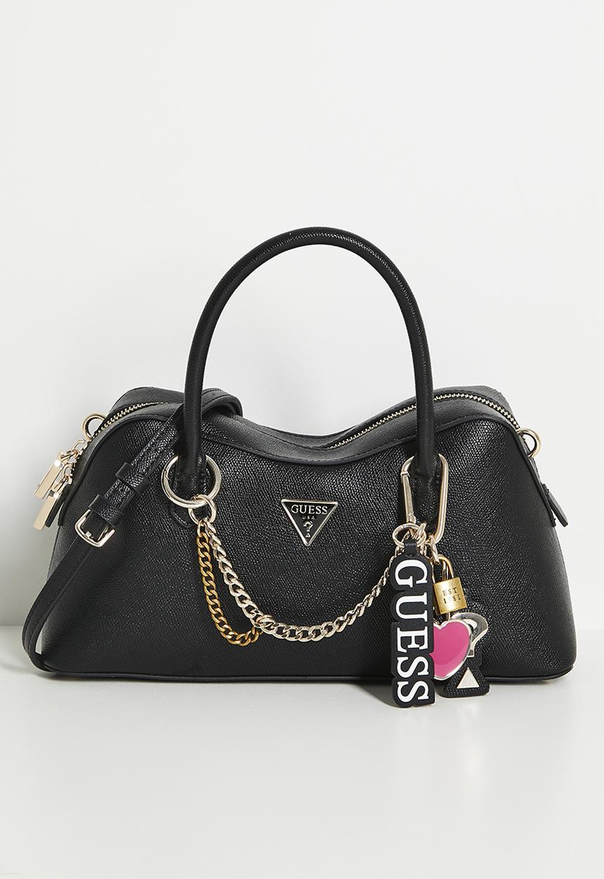 GUESS - Davina satchel bag - black