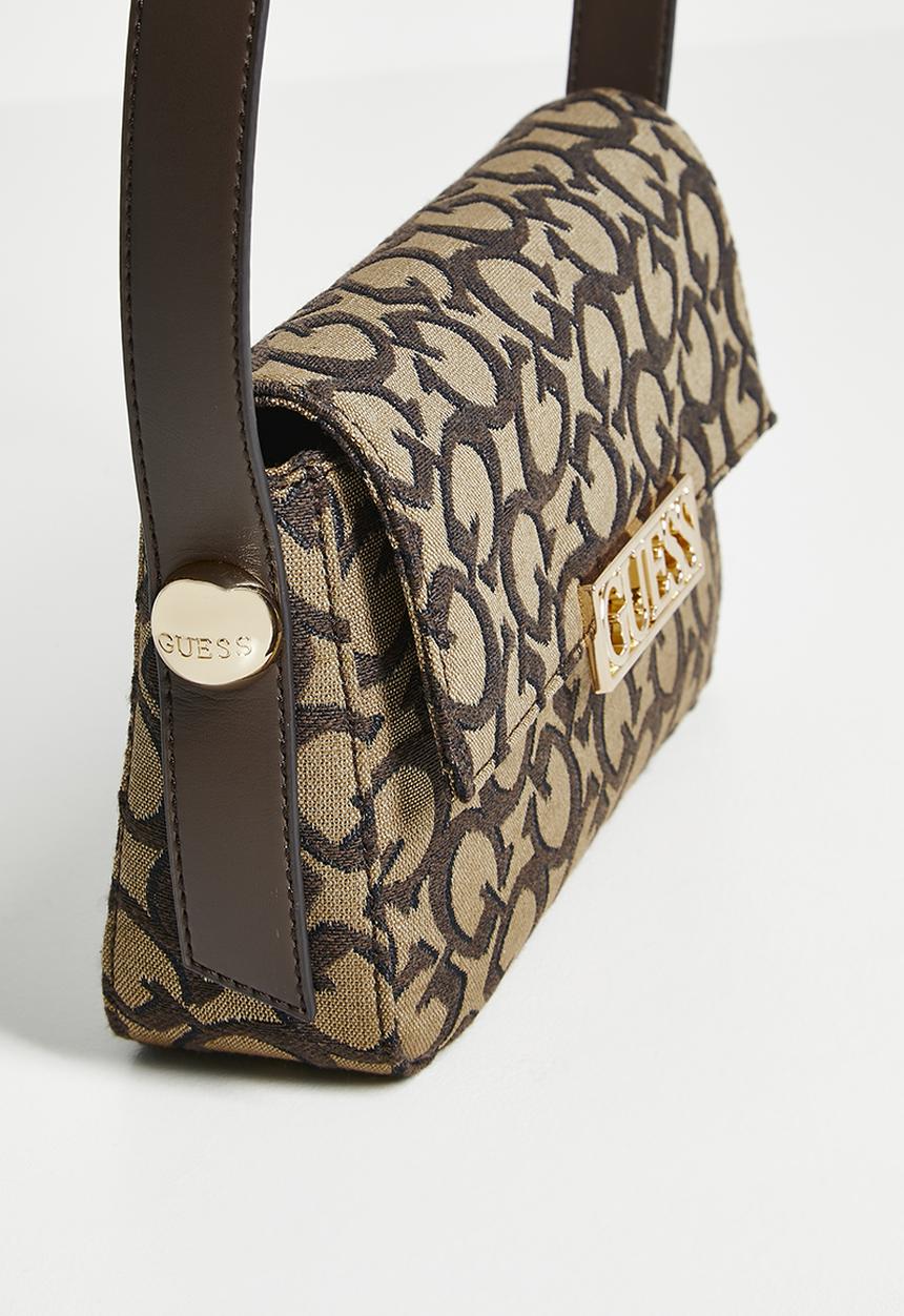 GUESS - Tracie shoulder bag - brown