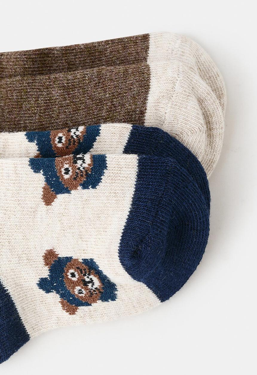 MANGO - Socks ROARY - Dark Brown