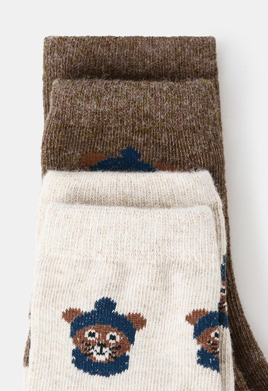 MANGO - Socks ROARY - Dark Brown