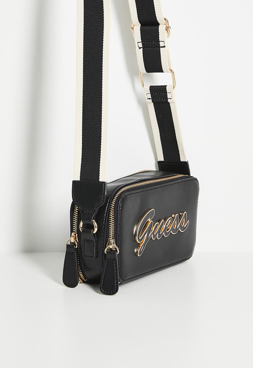 GUESS - Carrara mini  crossbody bag - black