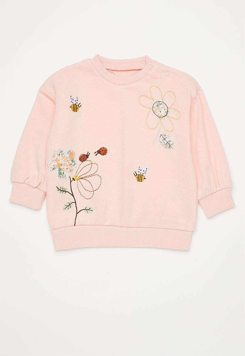 Pop Candy - Sweater - blush pink/multi