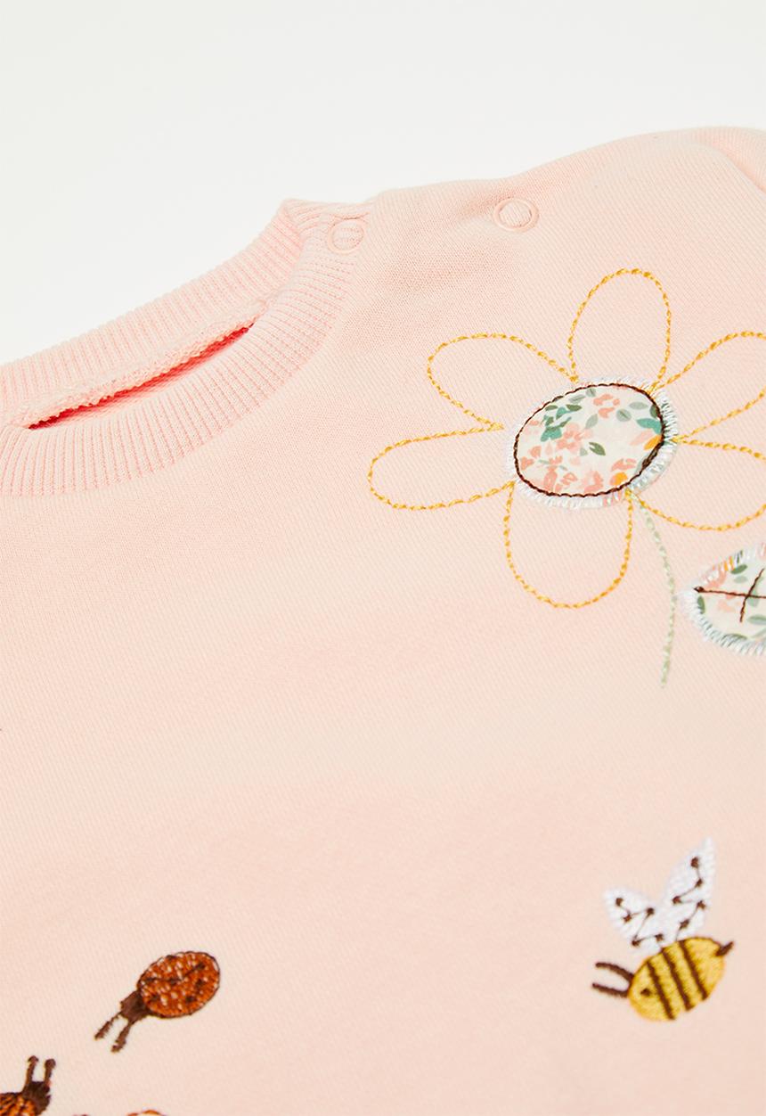Pop Candy - Sweater - blush pink/multi