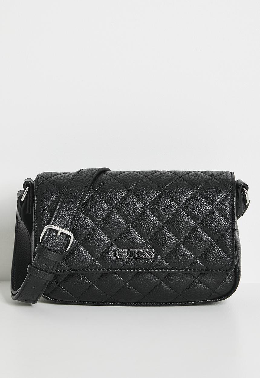 GUESS - Wester flap crossbody bag - black