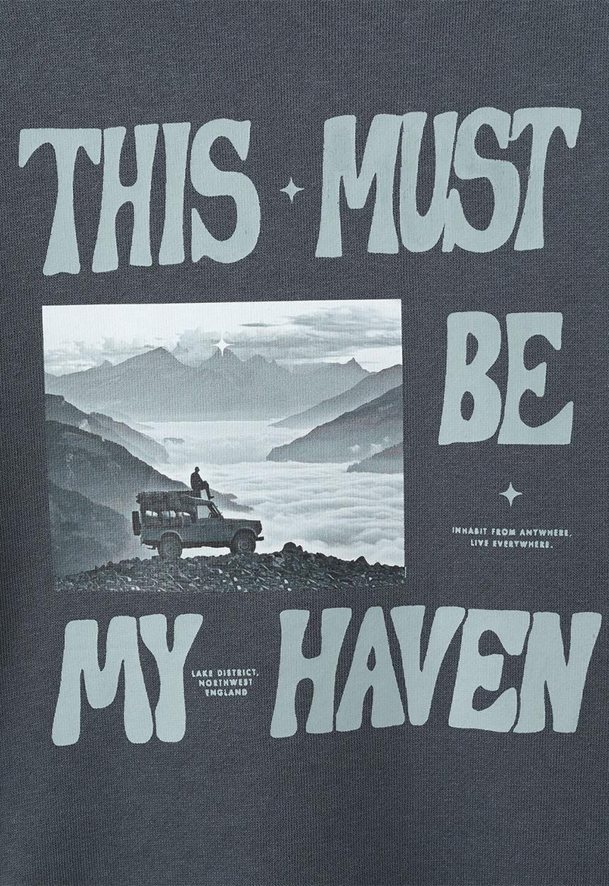 MANGO - Sweatshirt HAVEN - Dark grey