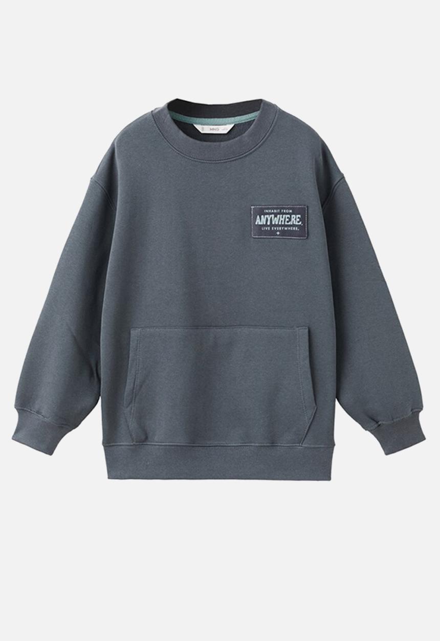 MANGO - Sweatshirt HAVEN - Dark grey