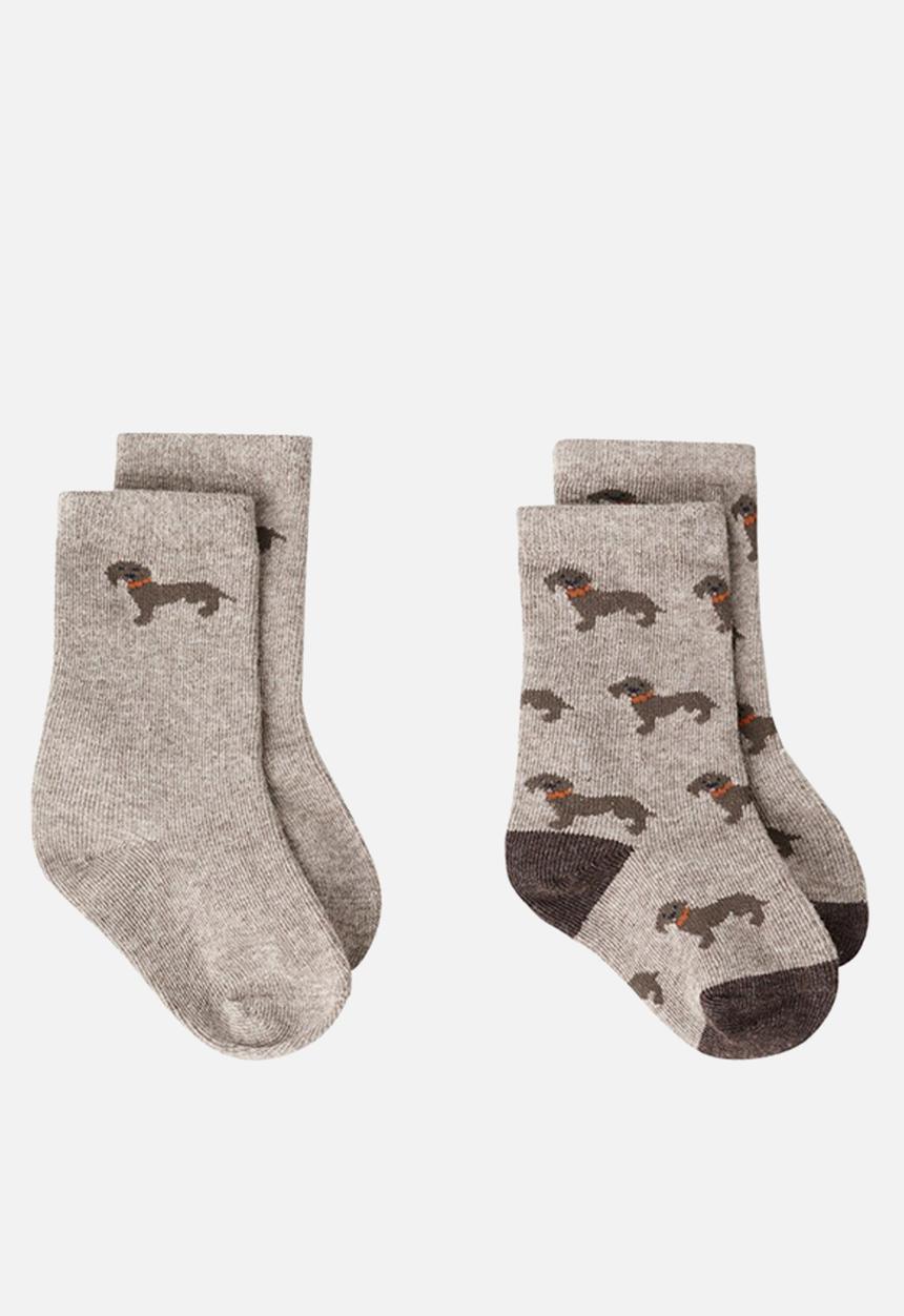 MANGO - Socks CYRILL - Medium Brown
