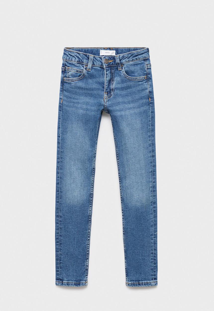 MANGO - Jeans skinny - open blue