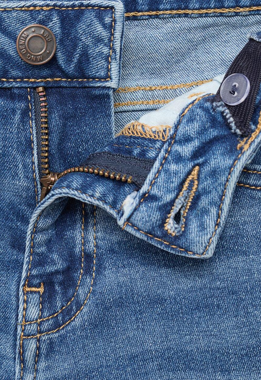 MANGO - Jeans skinny - open blue