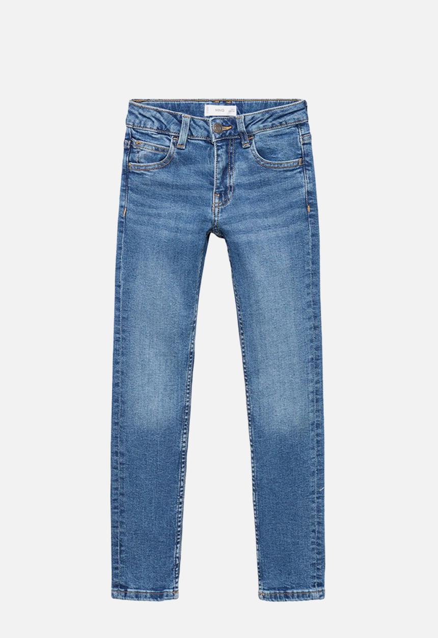 MANGO - Jeans skinny - open blue