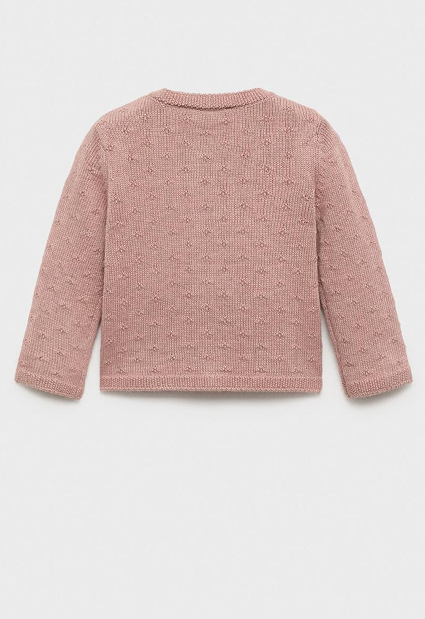 MANGO - Cardigan britainc - light/pastel pink