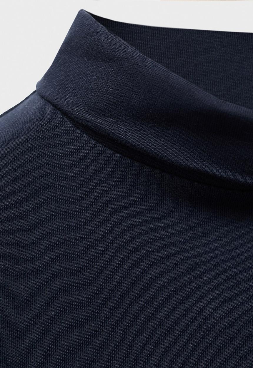 MANGO - T-shirt turbob - navy