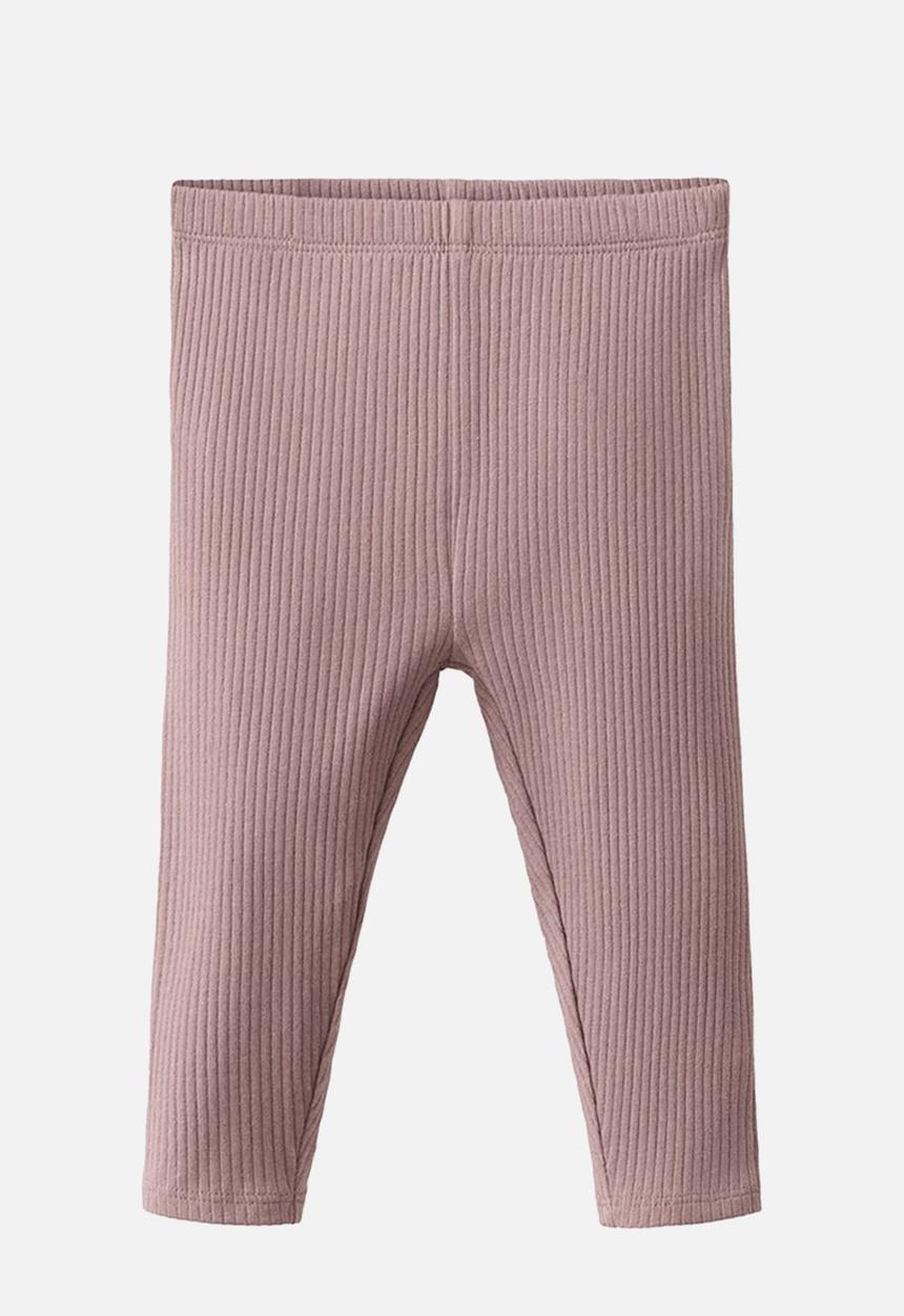 MANGO - Leggings gin - dark red