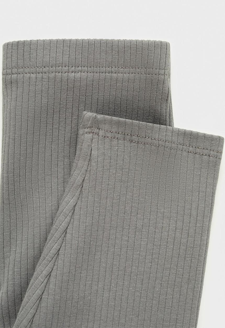 MANGO - Leggings gin - charcoal