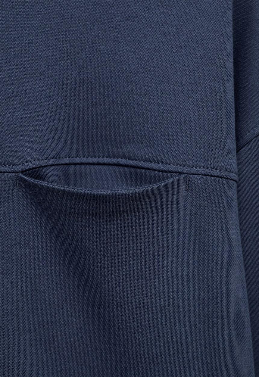 MANGO - T-shirt nubasic - dark blue