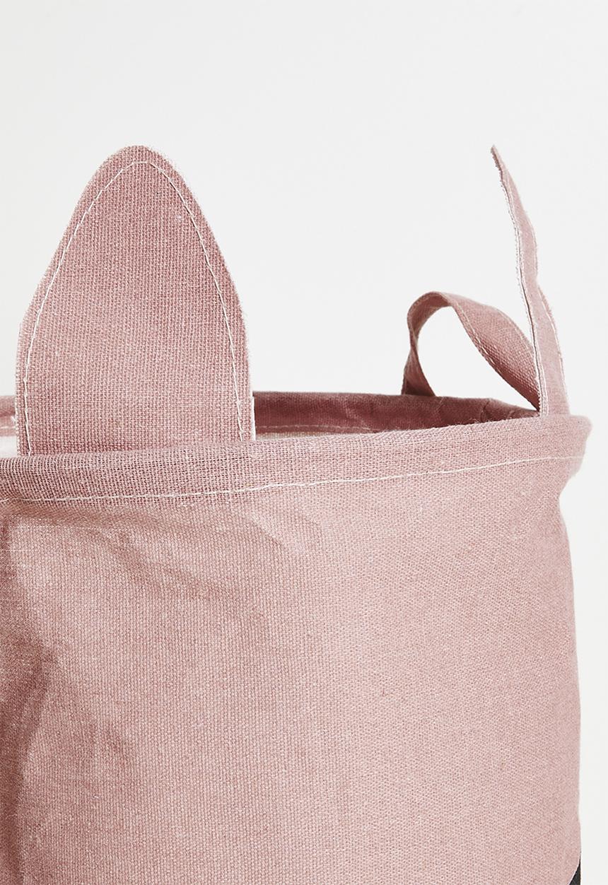 Pop Candy - Cat design storage bag - dusty mauve