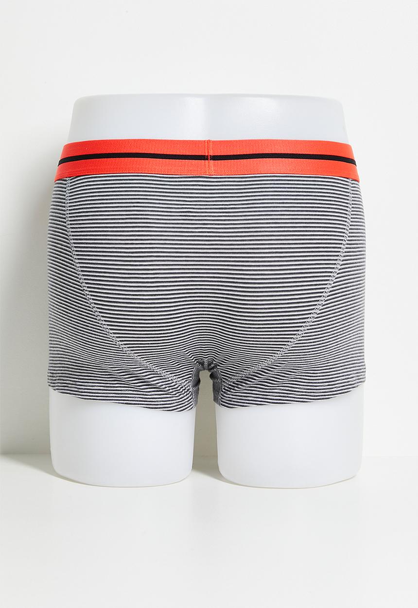 Superdry. - Trunk Triple Pack - Ath Grey Feeder/Blk Stripe/Blk