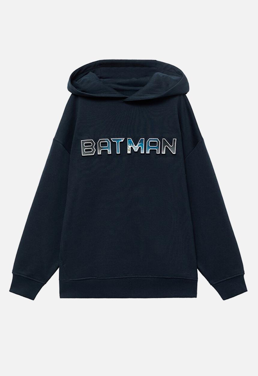 MANGO - Sweatshirt batboss - navy