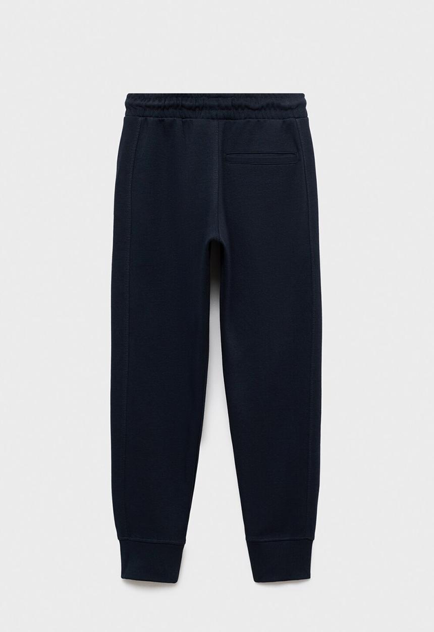 MANGO - Joggers pique - navy