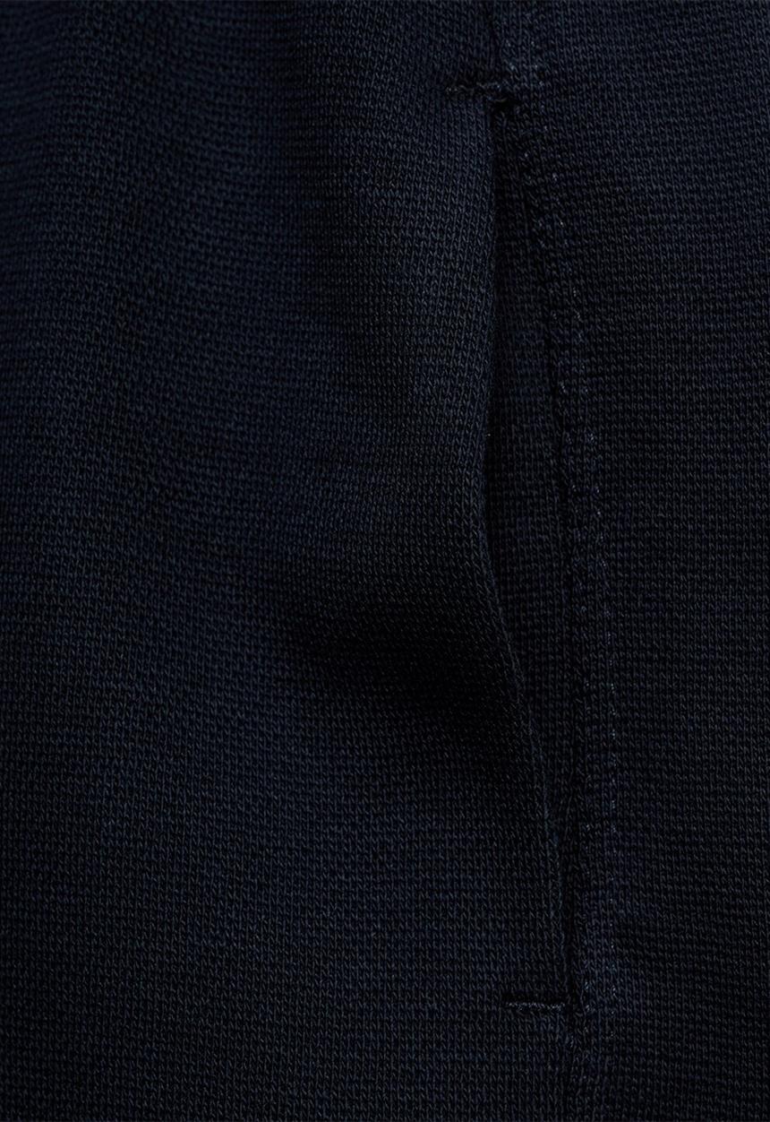 MANGO - Joggers pique - navy