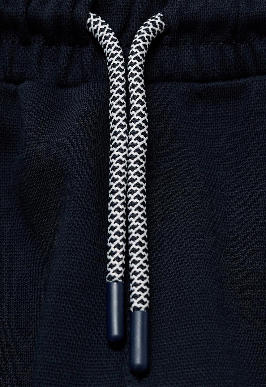 MANGO - Joggers pique - navy