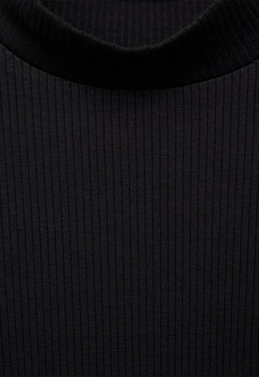 MANGO - T-Shirt TURBORIB - black