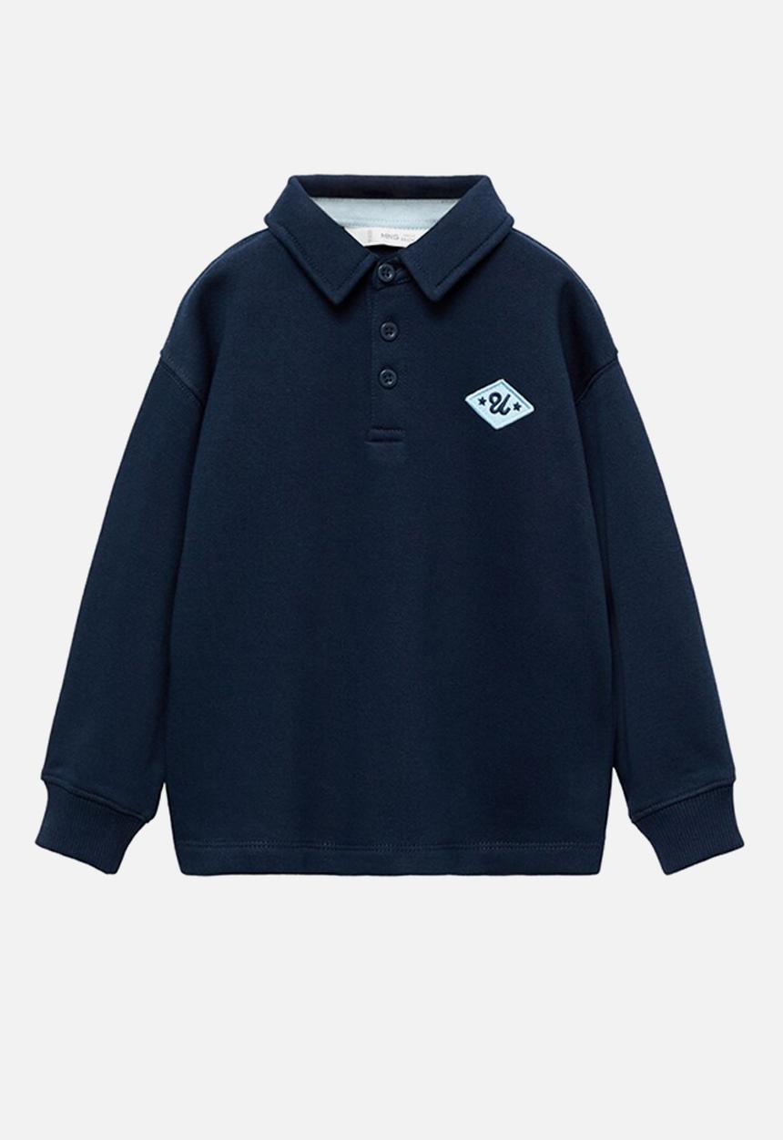 MANGO - Sweatshirt uni - navy
