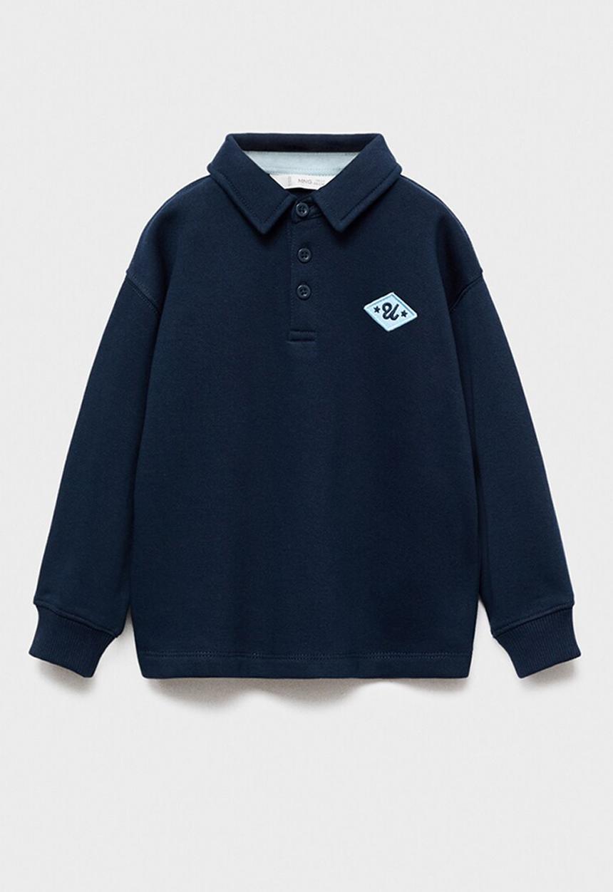 MANGO - Sweatshirt uni - navy