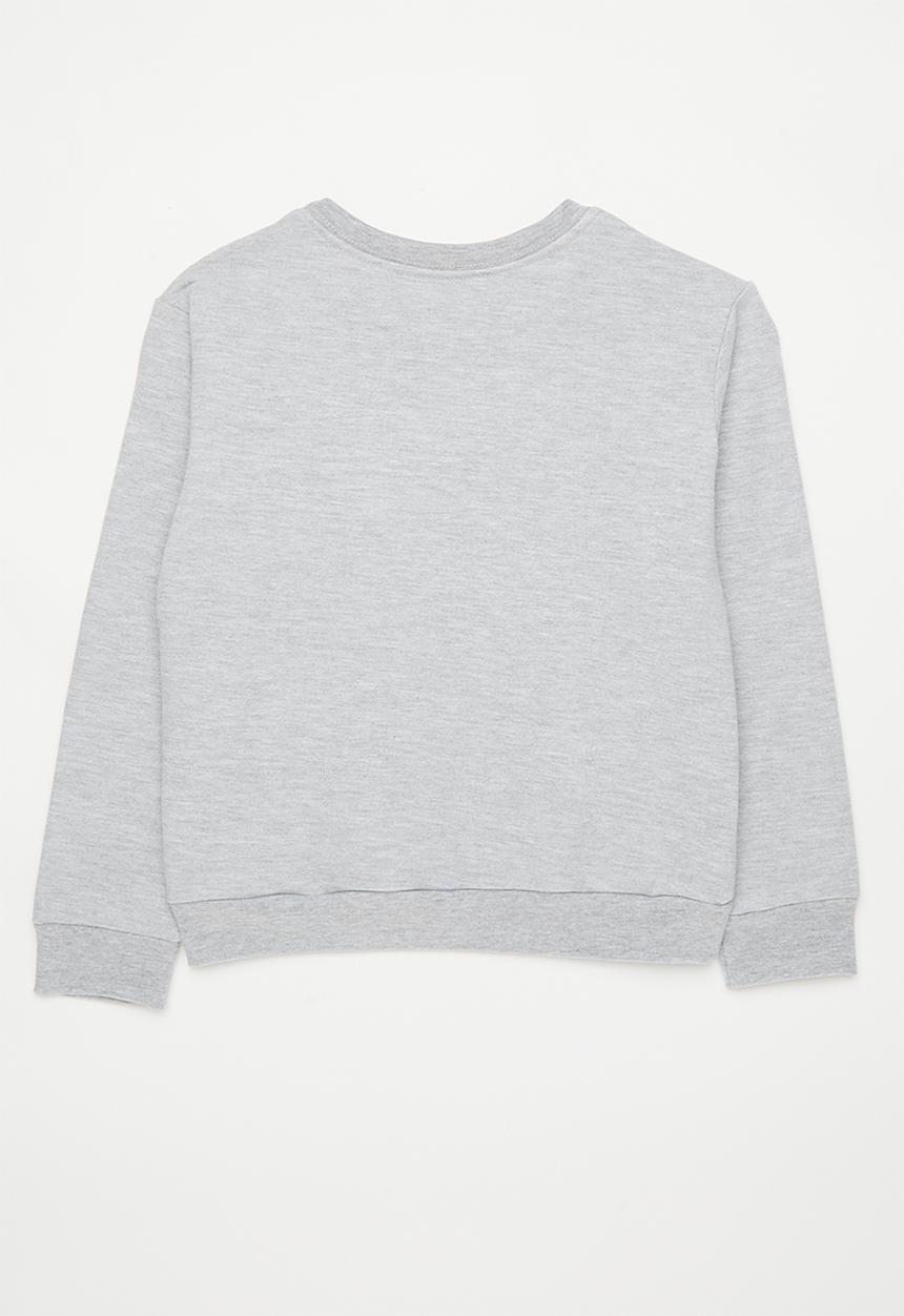 Pop Candy - 2 Pack plain sweatshirt - black/grey