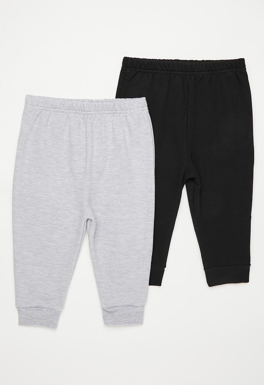 Pop Candy - 2 Pack joggers - black/grey