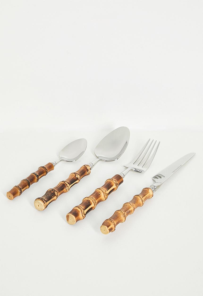 Nicolson Russell - Bamboo Cutlery 16 piece Cutlery Set