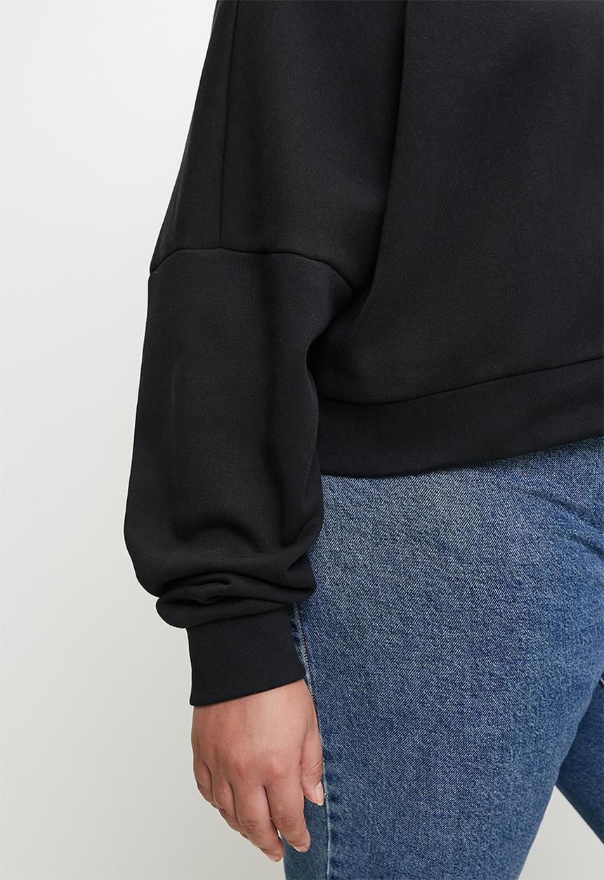 adidas Originals - Plus ESS Full Zip HOODIE - black