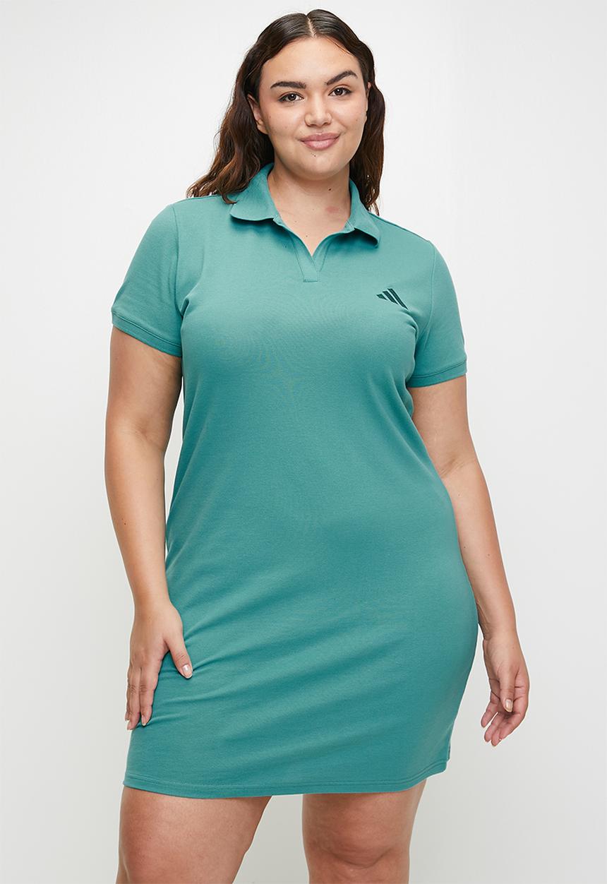 adidas Performance - Plus W FIT DRESS  - green