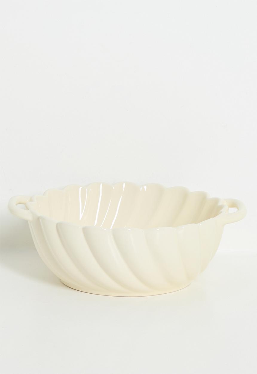 Nicolson Russell - Atlantis Serving Bowl Cream