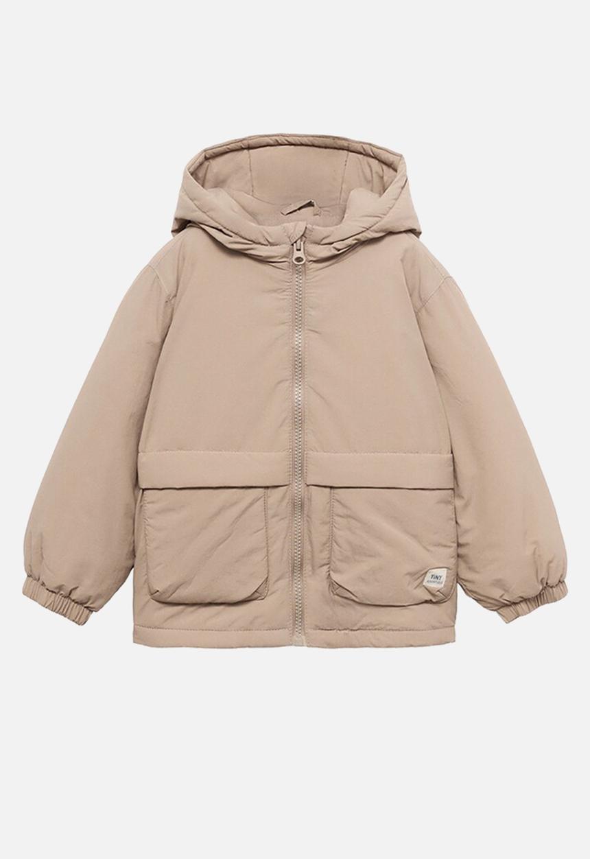 MANGO - Puffer coat edu - medium brown