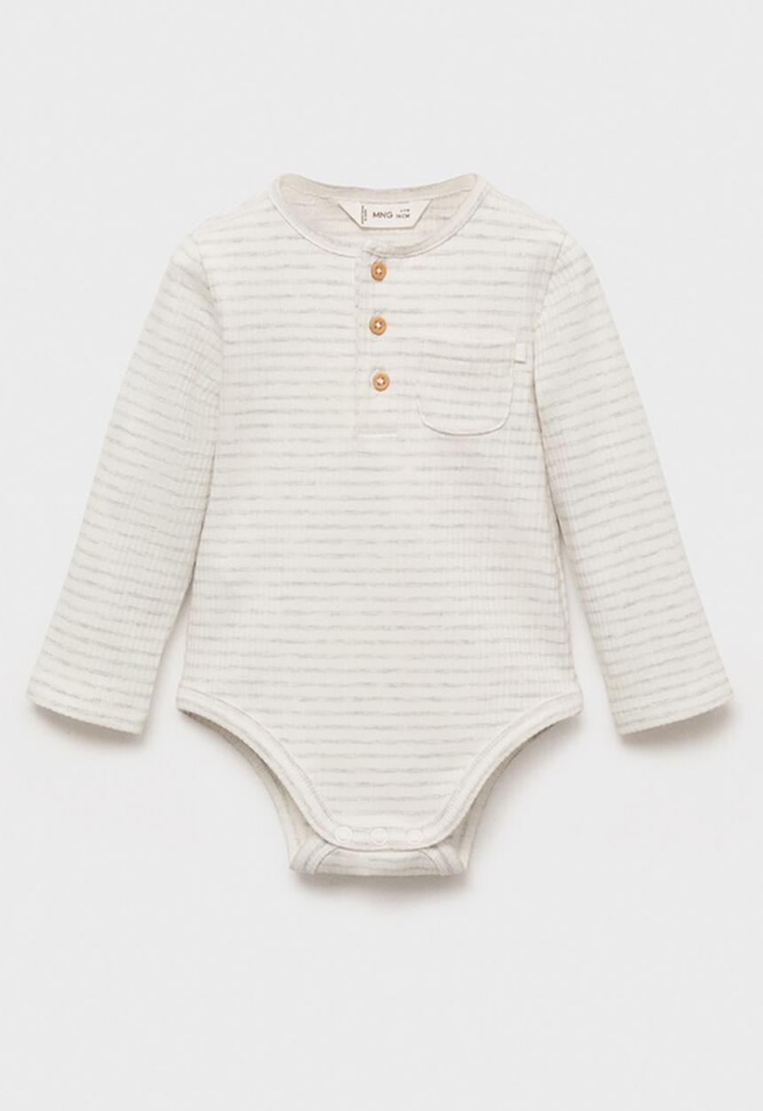 MANGO - Bodysuit cannesb - light/pastel gray