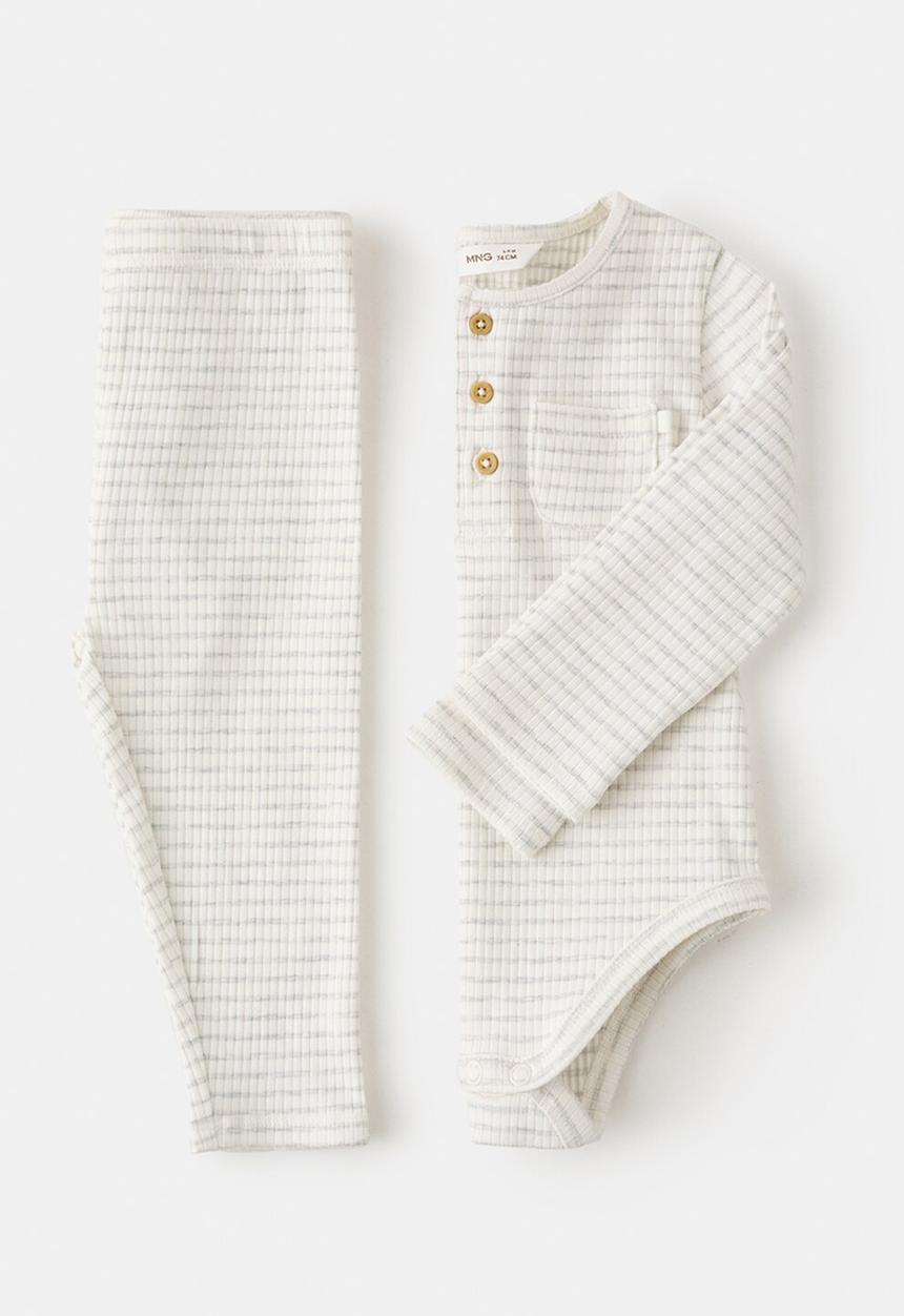 MANGO - Bodysuit cannesb - light/pastel gray